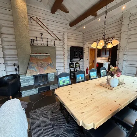 펜션 Log At Hafjell 외위에르